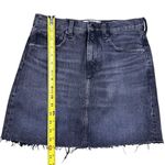 Everlane  Women's A-Line Denim Skirt Black Wash Size 26 Casual Short Photo 3