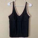 EXPRESS  Sleeveless BabyDoll Top with lace size Large Photo 1