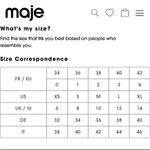 Maje  White Floral Mini Dress Short Sleeve A Line Size 3/US Women’s L Photo 12