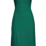 Reformation  green cross back midi dress NEW Photo 5