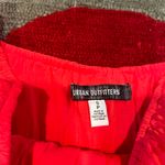 Urban Outfitters Red Off The Shoulder Asymmetrical Western Short Mini Dress S Photo 1