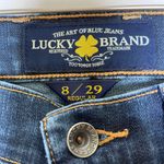 Lucky Brand  Blue Denim Jeans Sofia Skinny Cotton Blend Low Rise Womens Size 8 Photo 1