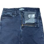 Good American Good Legs Raw Hem Skinny Jeans GLCFH9417 Black 10 / 30 Photo 2