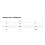 Tularosa  Avery Bikini Bottoms in Creme XSmall Womens Swimsuit Photo 7