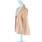 Chico's Wool Sweater Coat Open Front Beige Cream Womens Size Large 2 Photo 2