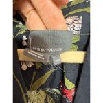 Anthropologie Somerset Maxi Dress – Black Floral Motif, Women’s Size XXS Photo 4