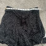 ZARA Black and White Polka Dot Skirt Photo 2