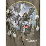 Americas Oldest Bike Rally Women's Size XL Vintage Laconia 1997 T Shirt Grey Photo 2