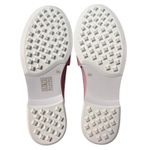 Tory Burch  Preppy Pocket-Tee Golf‎ Pink & White Loafers size 6M Photo 3