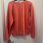 NWT Sporty & Rich sweatshirt Serif Logo Soft Crewneck Pink Size M Photo 5