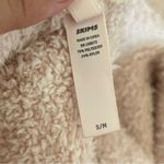 SKIMS  cozy knit fuzzy comfy light pink pullover sweater Photo 5