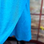 Socapri Tank Top 100% Flax Mediterranean Blue Made in Italy L Size L Photo 6