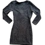 French Connection  Sparkle Nights V Neck Dress Size 8 Photo 3
