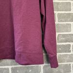 Eddie Bauer Sweatshirt Women Large Purple Active Performance Workout Quarter Zip Photo 3