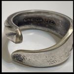 A. Rogers Oneida Ltd. Silver Floral Spoon Ring Photo 3