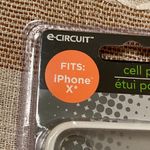 E Circuit Cell Phone Case iPhone X Clear NEW Photo 2