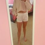 J.Crew 100% Cotton Chino Broken-In White Shorts Photo 5