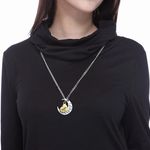 I LOVE YOU Dear Dad Heart Pendant Necklace Multiple Photo 5