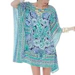 Lilly Pulitzer Linda Marie Silk Caftan XS/S Photo 5