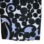 Ann Taylor  Tulip Pencil Skirt Blue Abstract Floral Swirl NWT Women's 4‎ Career Photo 2