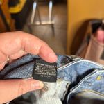 London Jean Low Rise Flare Wide Leg Medium Wash Blue Jeans Size 8 Photo 6