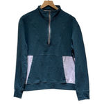 Pact  Organic Cotton The Studio Quarter Zip Pullover Sweatshirt Women's Size XL‎ Photo 0