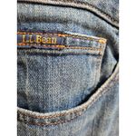 L.L.Bean ‎ Women's Favorite Fit Jeans Denim Blue Size 12 REG Made in Mexico Photo 4