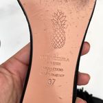 Aquazzura Wild Thing women’s black suede flat slide sandal size IT 37 US 7 6.5 Photo 13