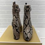 Michael Kors Parker Snake Embossed Faux Leather Platform Boots Photo 5