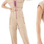 Fabletics Harmony Convertible Jumpsuit Romper Utility Pockets XL Photo 0