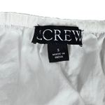 J.Crew  V-Neck Midi Dress in‎ Cotton Poplin in White S BR931 Photo 3