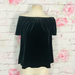 Gap š„5 for $25 saleš„ Ā black velvet off theāshoulder loose fit blouse Photo 3
