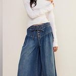 Free People We The Free Forget Me Knot Pull-On Jeans Photo 0