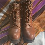 Cushionare Stylish Brown Lace-Up Boots Photo 6