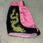 Nichole Lynel A Knock Out Boxing Shorts Pink Black L Super Rare Size L Photo 6