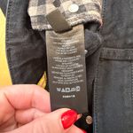 Maeve  Anthropologie Red and Black Straight Leg Jeans Photo 3