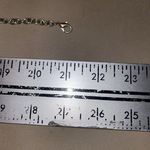 Bib Blue Floral Flowers Statement Necklace Art Deco Design Lobster Adjustable Photo 2