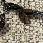 Lia Sophia Vintage  Azteca Blue Rhinestones Rope Necklace Photo 3