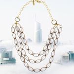 Anthropologie LENORA DAME Egyptian revival necklace, NWOT Photo 2