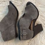 Vince Camuto  Gray Women's Heeled Ankle Boots size 10 excellent condition Photo 12