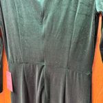 NEW Ivy City Co. Cleopatra Flare Long Sleeve Midi Dress Velvet Green Medium M Photo 10