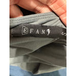 EFAN Square Neck Sleeveless Cropped Tank Top Green Polyester Spandex Size S Photo 4