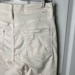 Mother The Tomcat Ankle Straight Leg Jeans in Cream Puffs 29 White Photo 6
