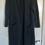 SKIMS  Black Teddy Robe Photo 0