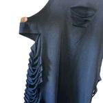 Alo Yoga  Black Distressed Medium #758 Photo 6