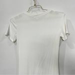 BP Cream Ribbed Knit Dress Size XS Crew Neck Short Sleeve Soft Rayon Blend Photo 3