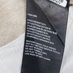 Lafayette 148 Duke Twofer tan and white long sleeve XS top Photo 7