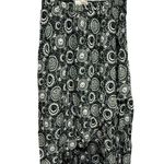 Celestial Flowy Circle Skirt Black Size M/L Lakhay's Faux Wrap Skirt Size M Photo 1
