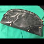 Cole Haan worn black leather clutch Photo 1