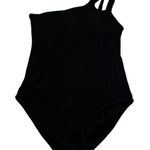Aerie Black Padded One Piece Swimsuit Women's Swimwear Size Medium | 40-10 Photo 0